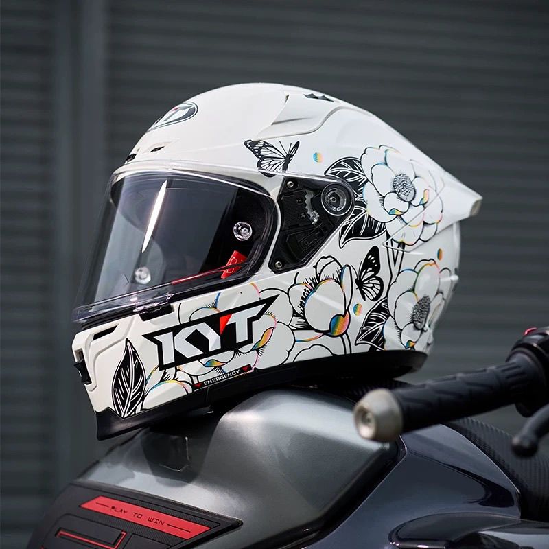 Carbon Fiber Lightweight Motorcycle Helmet - HOT KYT ST 카본 파이버 오토바이