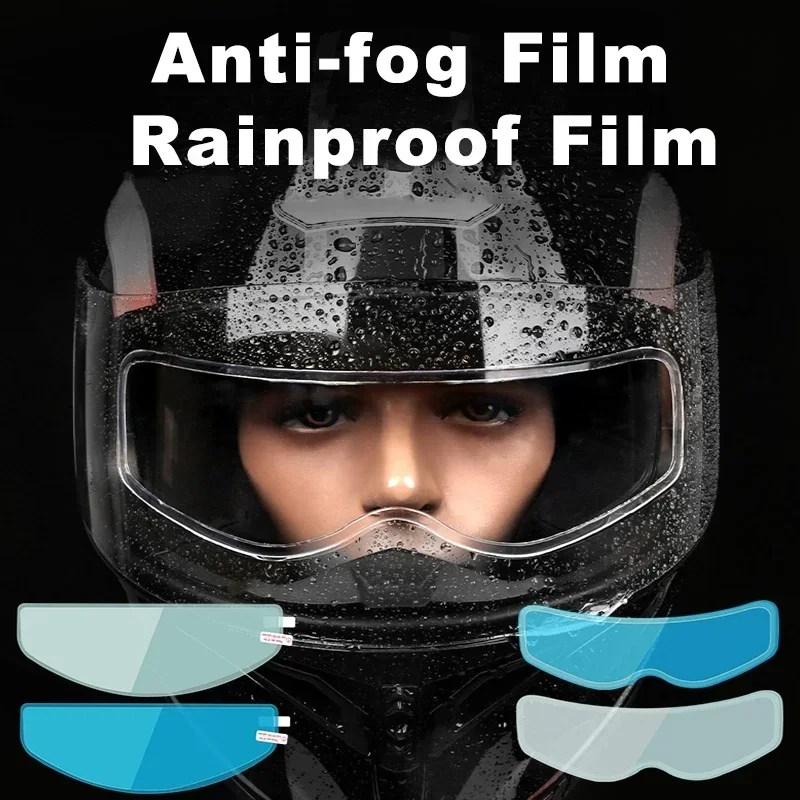 Motorcycle Helmets - 1/4pcs 오토바이 헬멧 투명 안개 방지