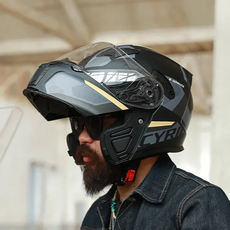 Modular Flip Up Motorcycle Helmet Dot Approved - 모듈식 플립업 풀페이스 헬멧 성인 남녀