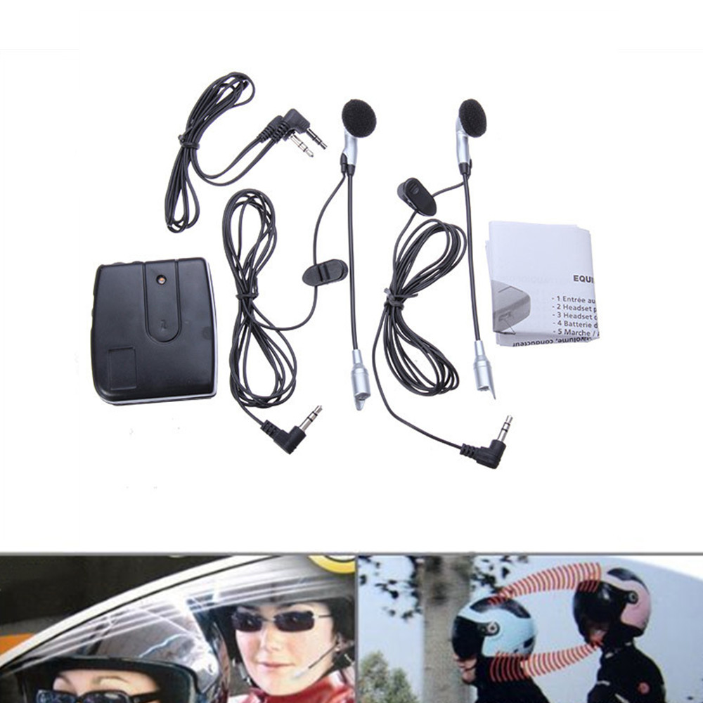 Universal Motorcycle Helmet Intercom Headset - 오토바이 헬멧-헬멧 커뮤니케이터 시스템, 양방향 인터콤