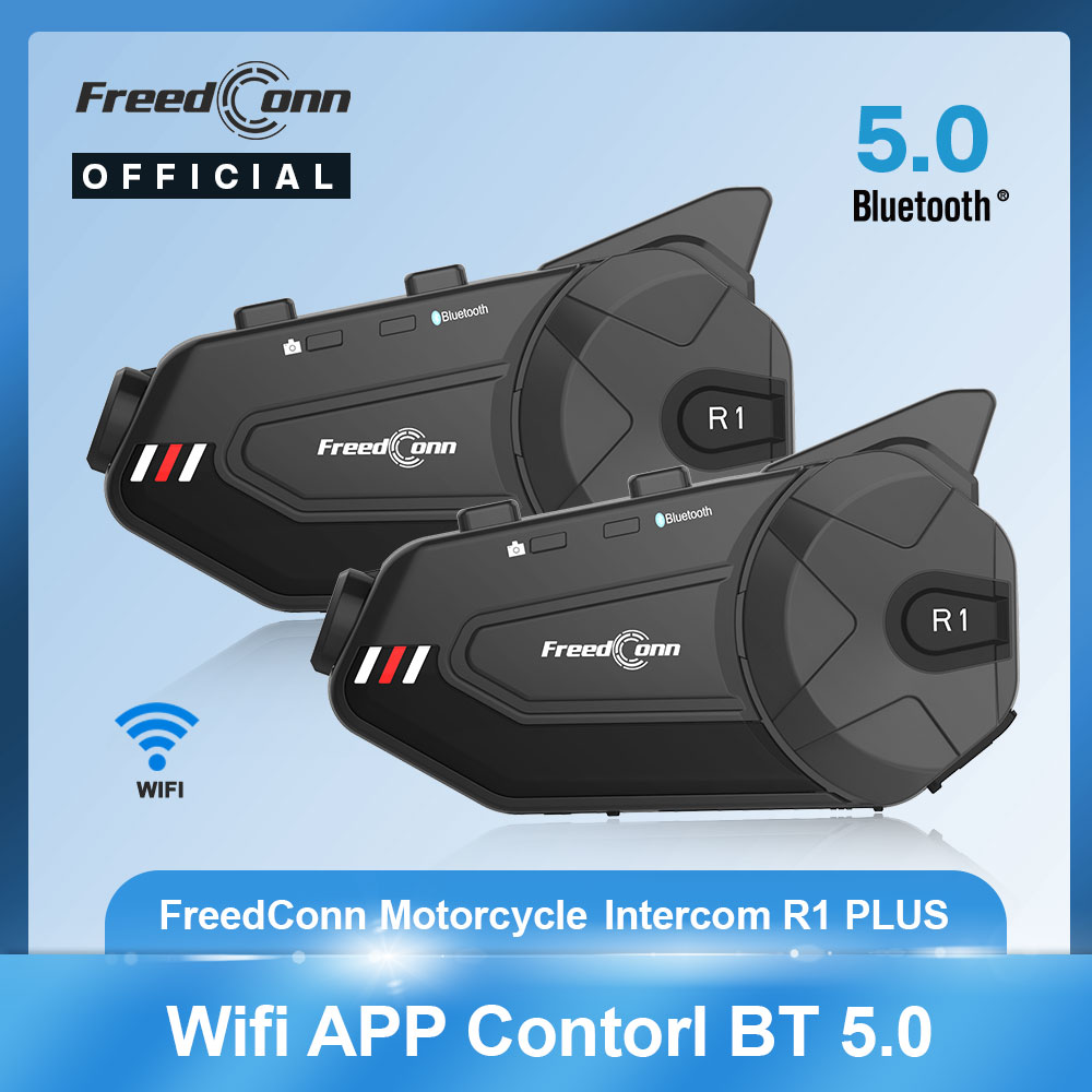 Universal Motorcycle Helmet Intercom Headset - Freedconn 블루투스 오토바이 인터콤 6 가지