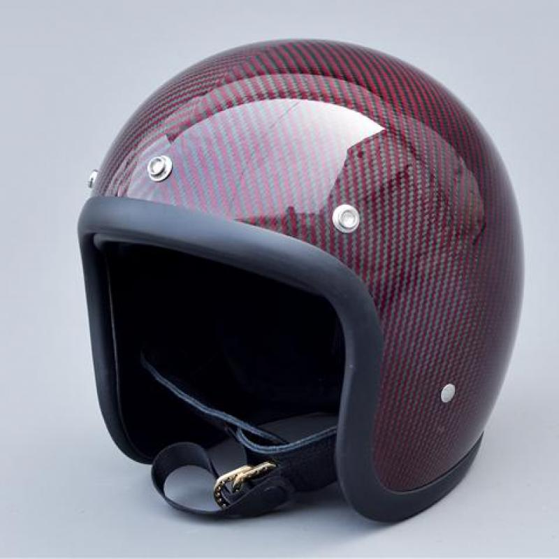 Carbon Fiber Lightweight Motorcycle Helmet - 고강도 경량 탄소 섬유 클래식 빈티지