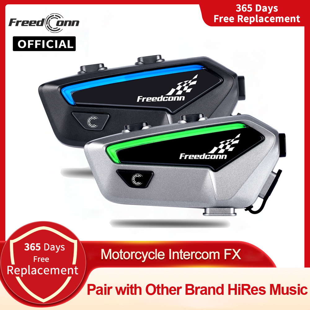 Universal Motorcycle Helmet Intercom Headset - 오토바이 인터콤 블루투스 헬멧 헤드셋 Freedconn