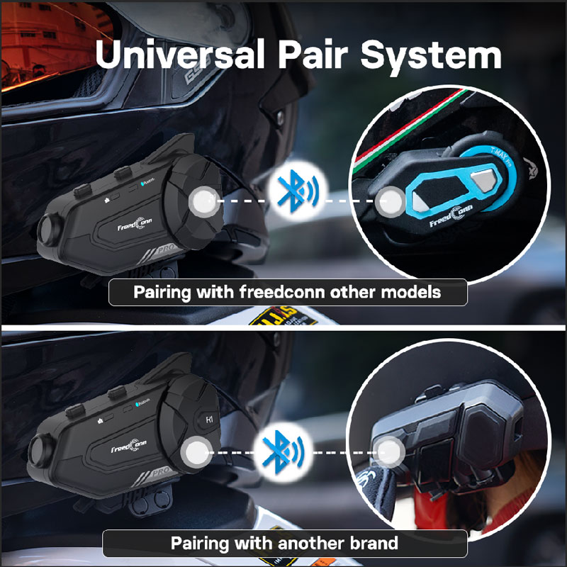 프리드콘 오토바이 인터콤 자동 DVR 헬멧 블루투스 헤 - Universal Motorcycle Helmet Intercom Headset 리뷰 및 가격