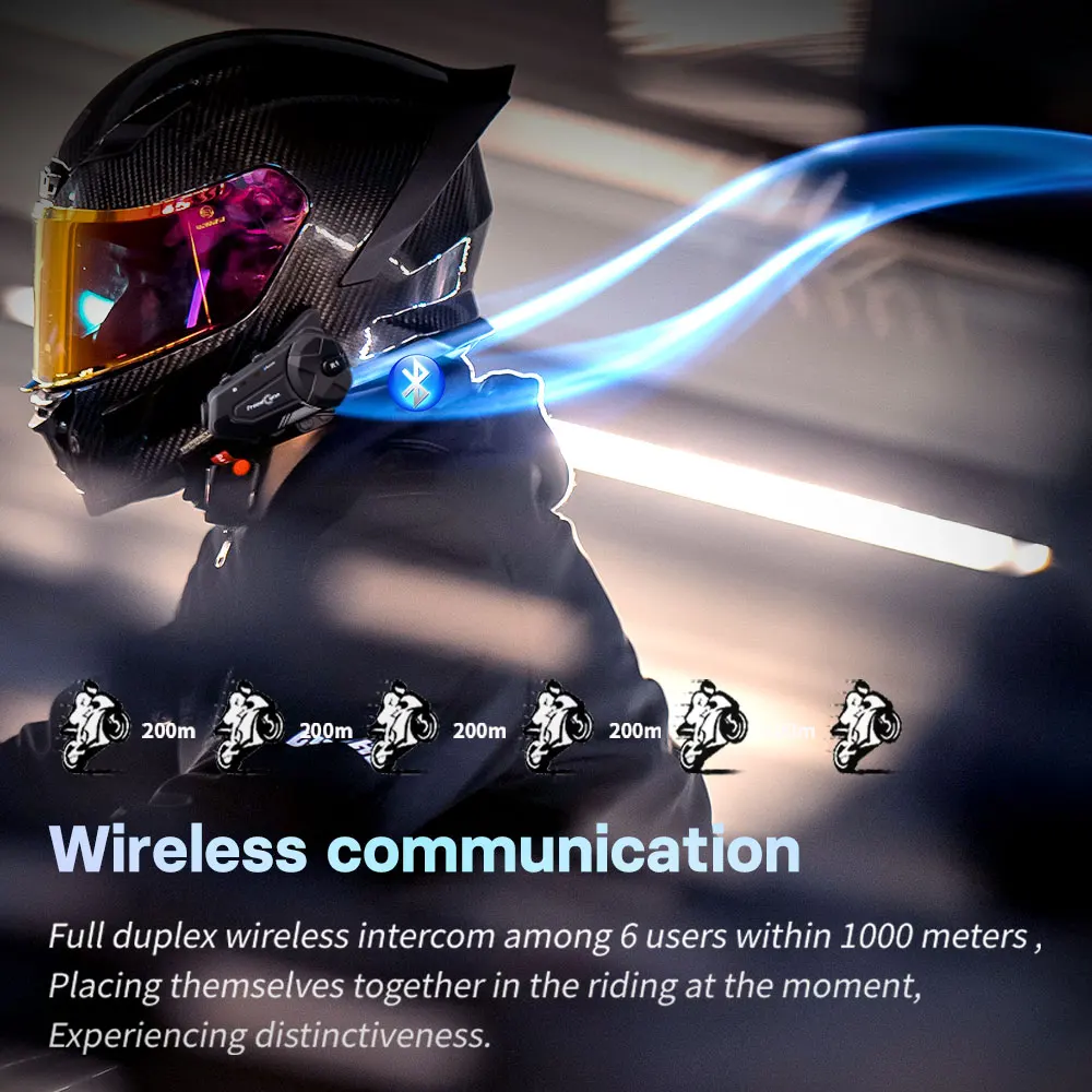 프리드콘 오토바이 인터콤 자동 DVR 헬멧 블루투스 헤 - Universal Motorcycle Helmet Intercom Headset 리뷰 및 가격