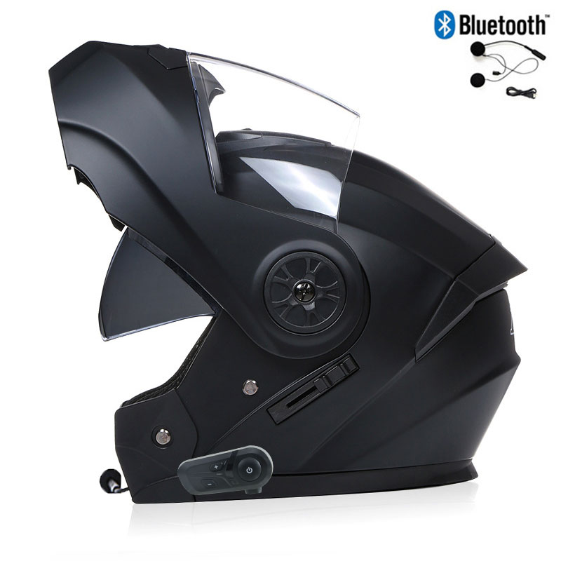 블루투스 남성용 오토바이 헬멧 오토바이 용 풀 페이스  - Full Face Motorcycle Helmet With Bluetooth 리뷰 및 가격