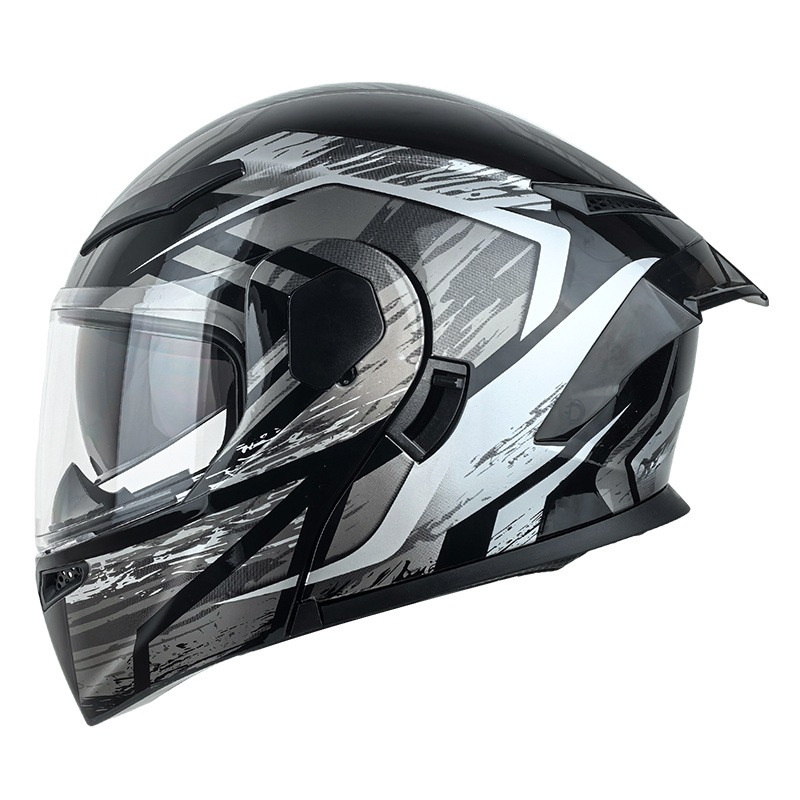 듀얼 바이저 모듈식 플립업 오토바이 헬멧, DOT 인증 - Modular Flip Up Motorcycle Helmet Dot Approved 리뷰 및 가격