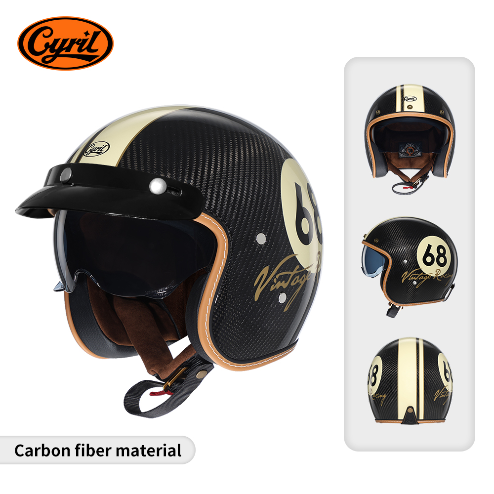 경량 탄소 섬유 오픈 페이스 오토바이 헬멧 남녀공용 하 - Carbon Fiber Lightweight Motorcycle Helmet 리뷰 및 가격