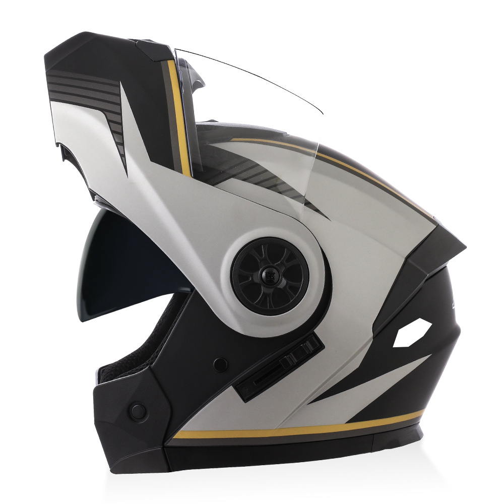 BLD 신제품 고품질 남녀공용 오토바이 레이싱 플립업  - Modular Flip Up Motorcycle Helmet Dot Approved 리뷰 및 가격