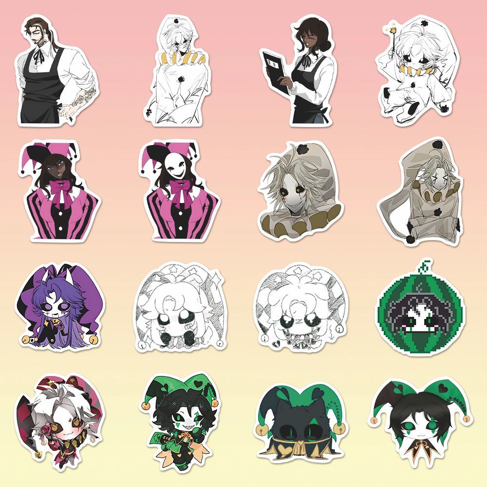 73PCS 프리크 서커스 피에로 애니메이션 스티커 만화 - Motorcycle Helmets 리뷰 및 가격