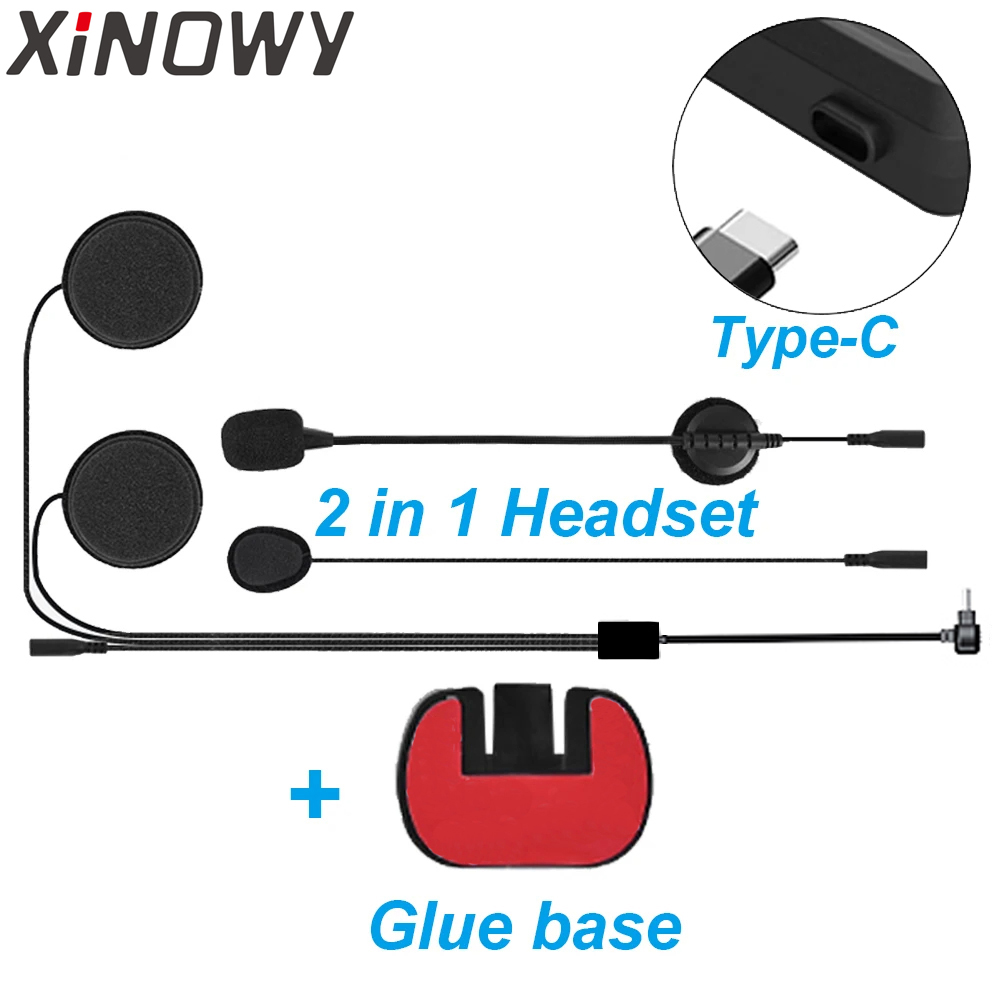 Xinowy V6 PLUS용 C타입 USB-C, 이어폰 - Full Face Motorcycle Helmet With Bluetooth 리뷰 및 가격