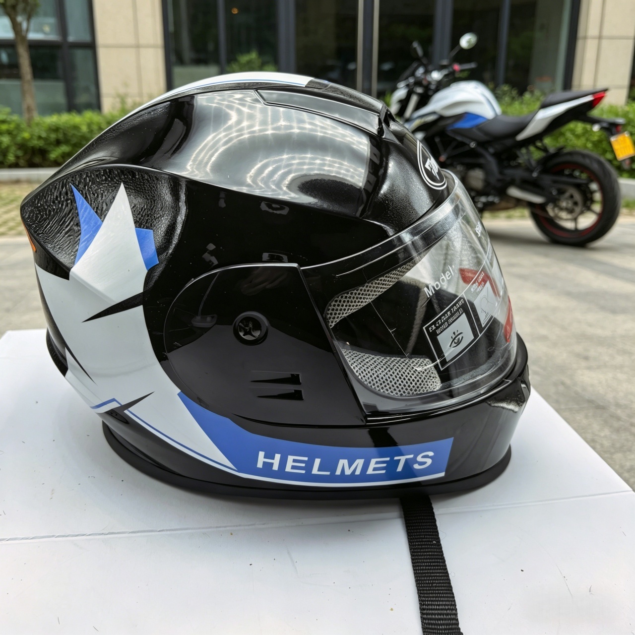 풀페이스 오토바이 헬멧 듀얼 바이저 레이싱 카스코 모토 - Dual Visor Motorcycle Racing Helmet 리뷰 및 가격