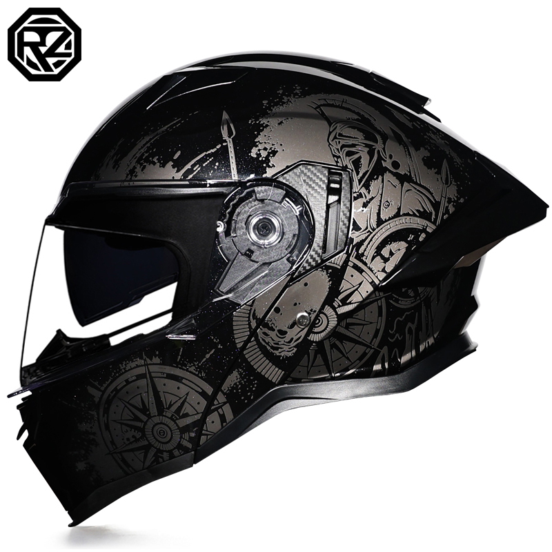 ORZ-997 모듈러 플립업 오토바이 헬멧 듀얼 바이저 - Modular Flip Up Motorcycle Helmet Dot Approved 리뷰 및 가격