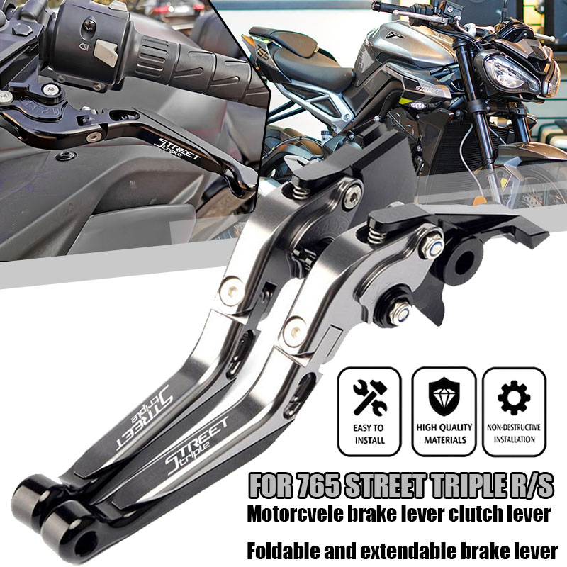765 스트리트 트리플 R/S (RS 버전 제외) CN - Cnc Aluminum Adjustable Brake Clutch Levers 리뷰 및 가격