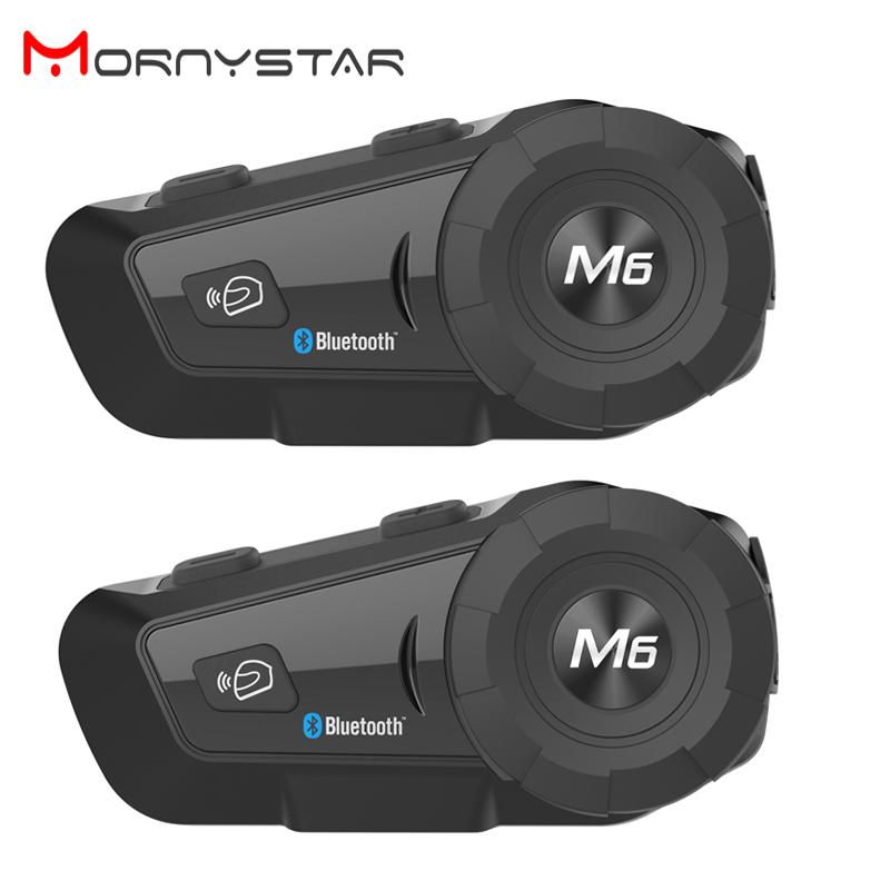 FM BT 무선용 MONYSTAR M6 Plus 100 - Universal Motorcycle Helmet Intercom Headset 리뷰 및 가격