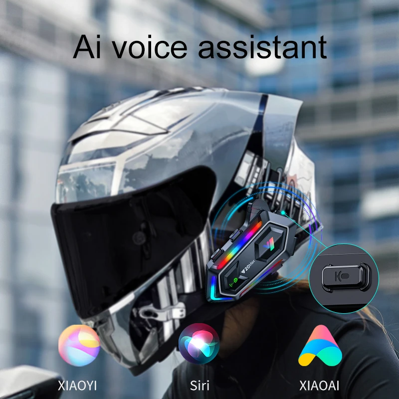 Y20 MAX 오토바이 헬멧 인터콤 V5.3 핸즈프리  - Universal Motorcycle Helmet Intercom Headset 리뷰 및 가격