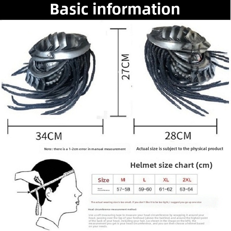 아이로 뉴 커스텀 프레데터 풀페이스 오토바이 헬멧 EC - Custom Predator Motorcycle Helmet 리뷰 및 가격