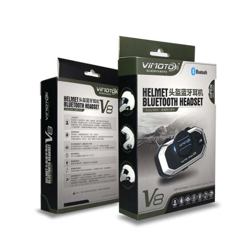 비모토 V8 오토바이 헬멧 헤드셋 블루투스 스테레오 인 - Universal Motorcycle Helmet Intercom Headset 리뷰 및 가격