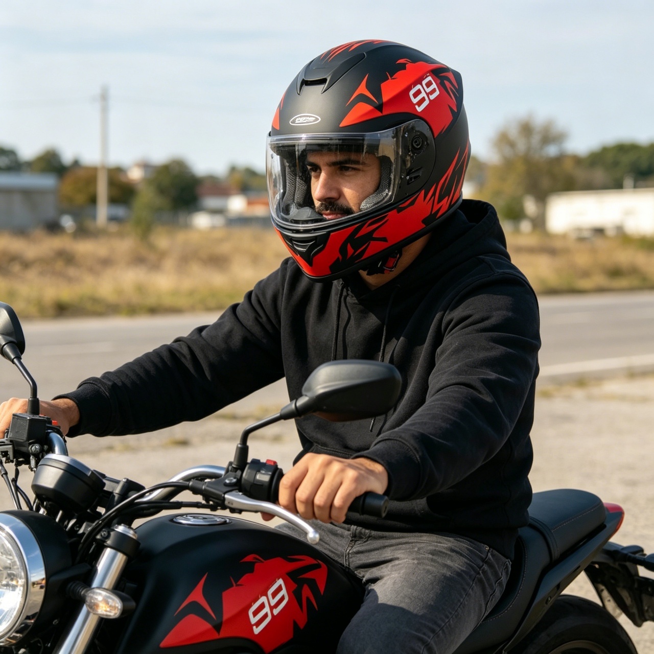 남성용 풀페이스 오토바이 헬멧 듀얼 바이저 레이싱 모토 - Dual Visor Motorcycle Racing Helmet 리뷰 및 가격