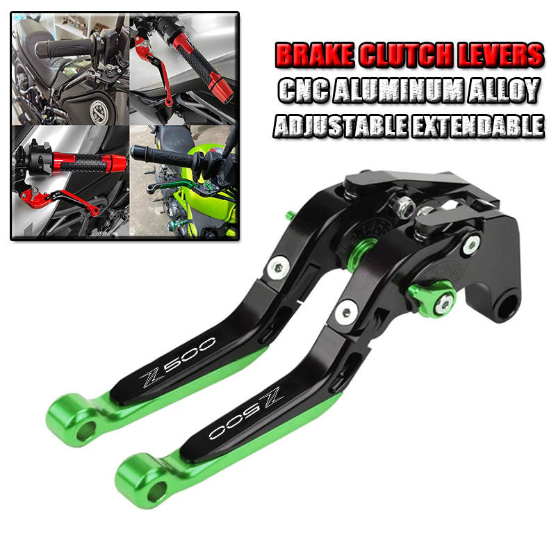 카와사키 Z500 Z 500 2025-2026 오토바이 - Cnc Aluminum Adjustable Brake Clutch Levers 리뷰 및 가격