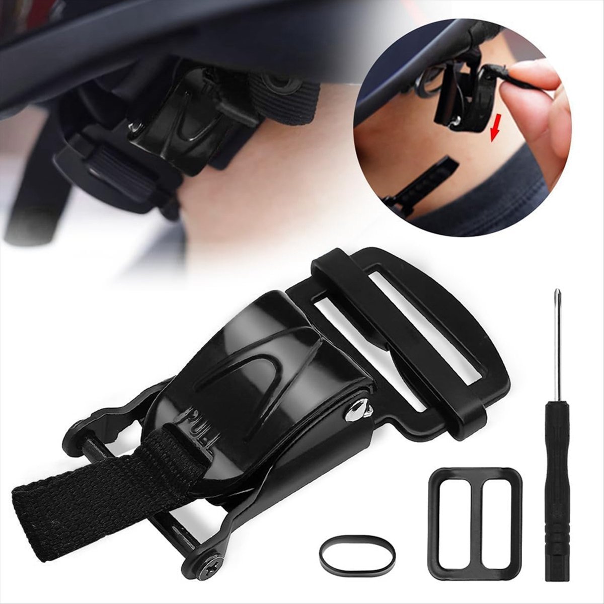 호환 가능한 헬멧 퀵 릴리스 버클 교체 키트, 최대 1 - Quick Release Buckle Motorcycle Helmet 리뷰 및 가격