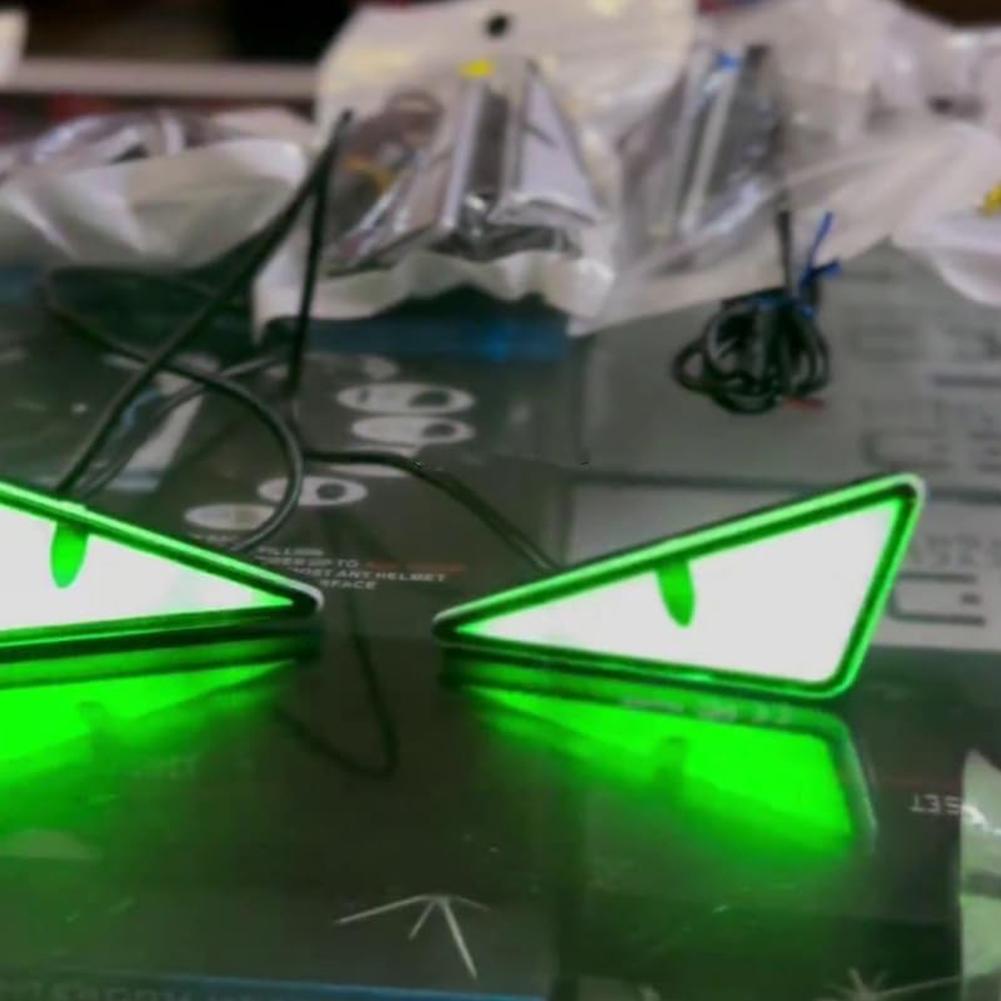 범용 오토바이 LED 삼각형 악마 눈 조명, 악마 눈  - Universal Motorcycle Led Headlight Projector 리뷰 및 가격