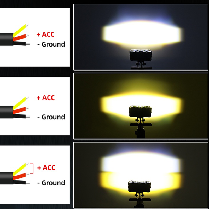 3 인치 Led 프로젝터 오토바이 Led 바 Led 헤 - Universal Motorcycle Led Headlight Projector 리뷰 및 가격