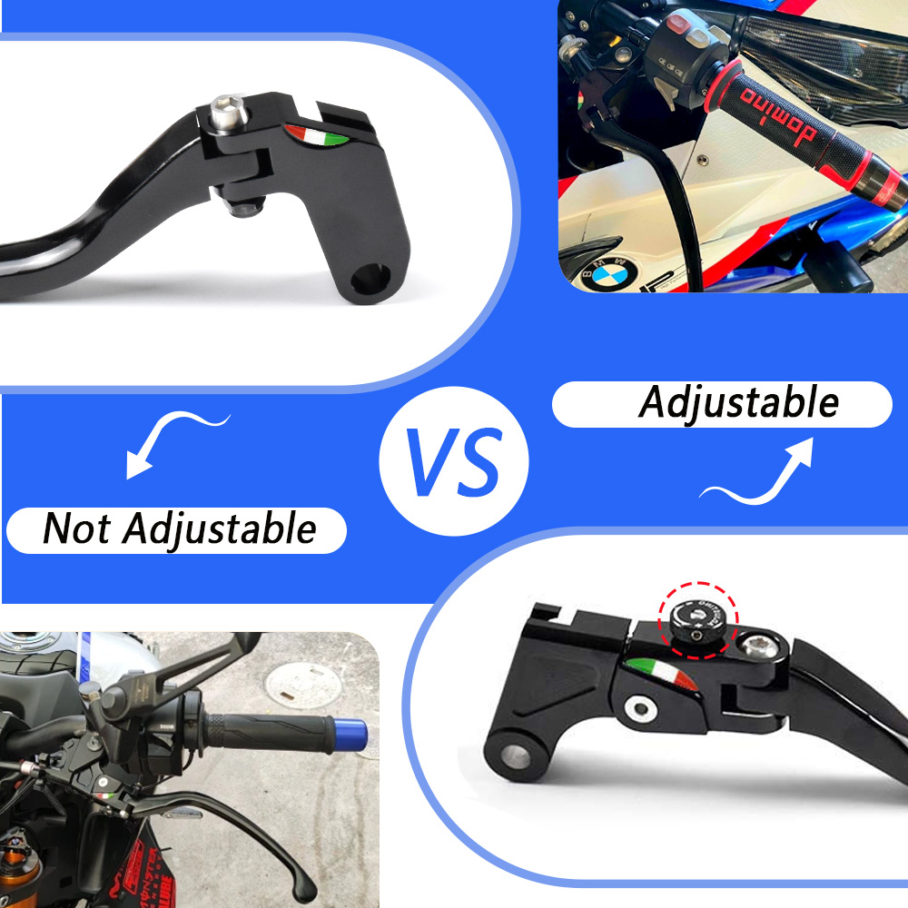 레이싱 브레이크 클러치 조절식 롱 레버 SUZUKI G - Cnc Aluminum Adjustable Brake Clutch Levers 리뷰 및 가격