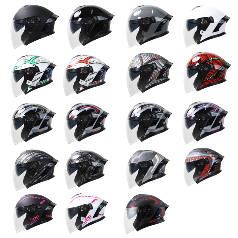 715-모터사이클 듀얼 바이저 플립업 모듈러 풀페이스  - Dual Visor Motorcycle Racing Helmet 리뷰 및 가격
