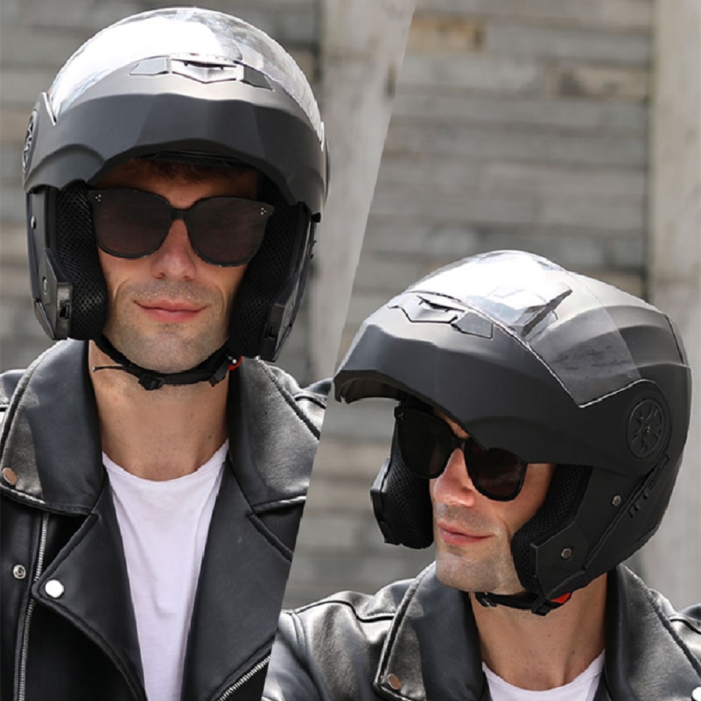 개인화 된 풀 페이스 카스코 플립 업 모토 크로스 레이 - Modular Flip Up Motorcycle Helmet Dot Approved 리뷰 및 가격