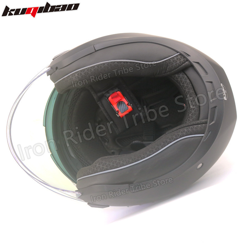 쿠치바오 듀얼 렌즈 모듈식 플립업 오토바이 헬멧 전동  - Modular Flip Up Motorcycle Helmet Dot Approved 리뷰 및 가격